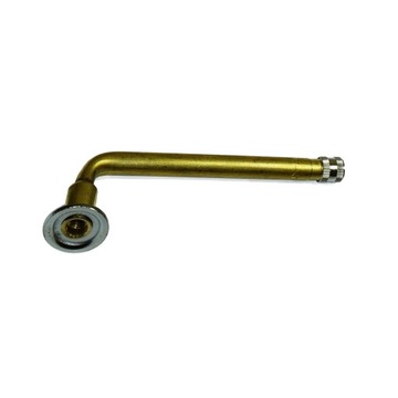 Korpus zaworu do dętek nakręcany V3-02-10 GW90x115 zagięty wygięty metalowy