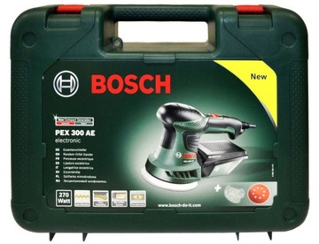 ЭКСЦЕНТРИЧЕСКАЯ ШЛИФОВАЛЬНАЯ МАШИНА PEX 300AE BOSCH