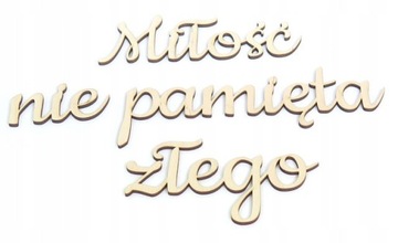 ŚLUB ZESTAW WERSY Hymnu o Miłości NA ŚLUB WD66