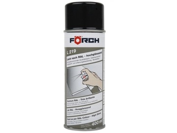 FORCH L219 SPRAY, очень хороший глянец RAL 1003. КАЧЕСТВО 400мл