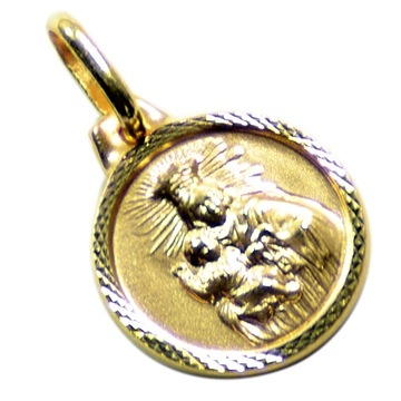 Medalik Złoto Próba 585 Wisiorek Naszyjnik (w457)
