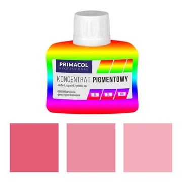 Koncentrat Pigment do Farb i Tynków 80ml malinowy