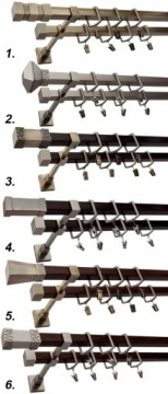 КВАДРАТНЫЙ КАРДИН ДВОЙНОЙ КВАДРАТНЫЙ КАРДИН 240 см