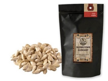 SŁONECZNIK ŁUSKANY 100% ŚWIEŻY NATURAL 1 KG PESTKI