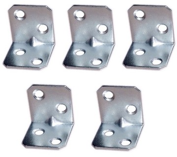 KĄTOWNIKI 25 x 25 x 25mm KĄTOWNIK ŁĄCZNIK MEBLI 2,5 x 2,5 x 2,5cm 100 sztuk