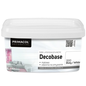 Farba Decobase 5l PRIMACOL papieru i dekoracji D00