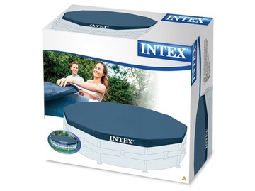 Крытая крышка на цоколе 457 см INTEX 28032