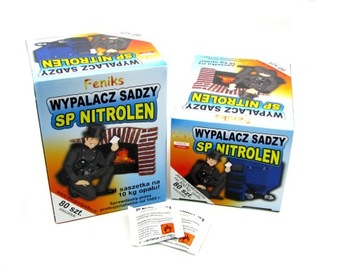 WYPALACZ SADZY NITROLEN (80szt x 5g) + PODPAŁKA