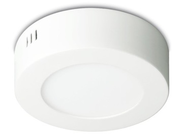 Panel LED natynkowy 6W PLAFON oprawa lampa zimna