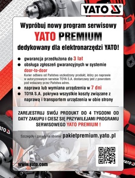 ДРЕЛЬ-ШУВЕРТОВЕРТ YATO С УДАРОМ, аккумулятор 18В