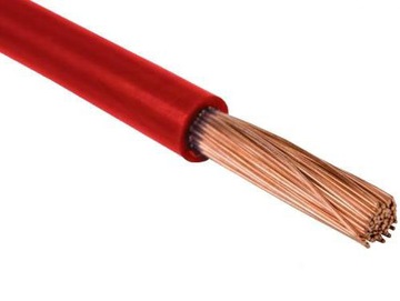 Przewód jednożyłowy 2,5mm2 (czerwony)