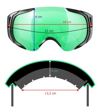 Лыжные очки ICE-Q Val Gardena-2 S2 с фильтром