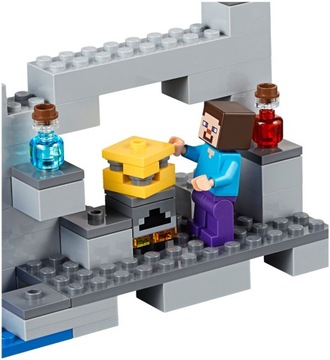 LEGO MINECRAFT 21136 Кирпичики ОКЕАНИЧЕСКОЙ ПИРАМИДЫ