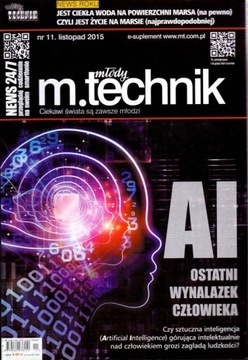 Młody Technik. Nr 11/2015. AI ostatni wynalazek...