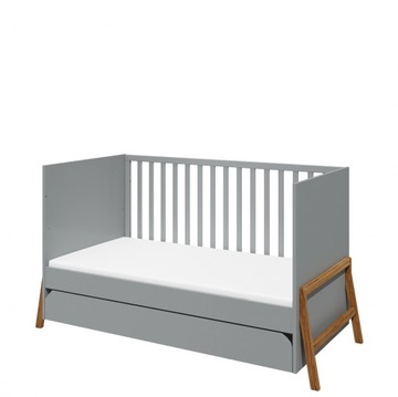 Детская кроватка Bellamy Lotta GREY с ящиком 70x140