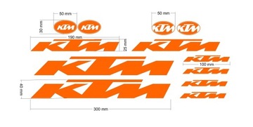 Запасная наклейка KTM для мотоцикла НАКЛЕЙКИ