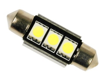 Żarówka samoch. LED C5W 42mm 3 x 5050 12V CAN BUS