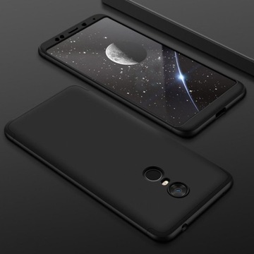 Чехол 360 3в1 для Xiaomi Redmi 5 Plus Черный