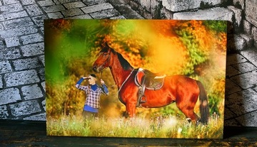 Foto-obraz Twoje zdjęcie na płótnie 30x40