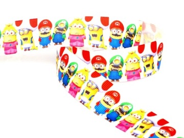 R84 Tasiemka RYPSOWA wstążka BAJKA MINIONKI