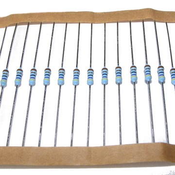 Rezystor opornik THT 0.6W 47ohm 47R x25