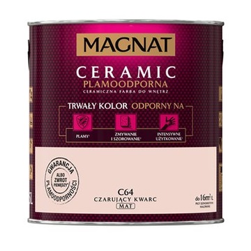 MAGNAT Ceramic farba 2,5L C64 CZARUJĄCY KWARC