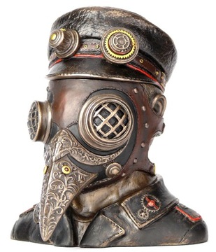 DOKTOR ZARAZY szkatułka figurka Steampunk VERONESE