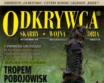 ODKRYWCA 3/2018 PROJEKT RIESE TWIERDZA GRUDZIĄDZ