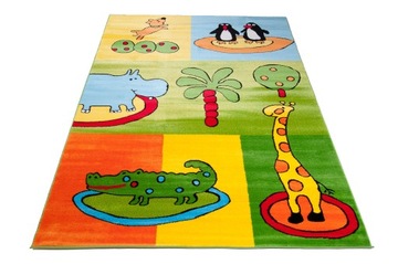 КОВЕР FUN KIDS 80x150 ДЕТСКИЙ Крокодил Hipcio k96a