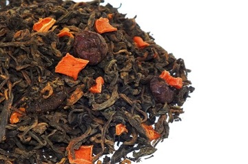 Pu-Erh Żurawinowy 50g herbata czerwona z żurawiną