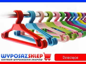 WIESZAKI DZIECIĘCE ODZIEŻOWE KOLOROWE WIESZAK 10