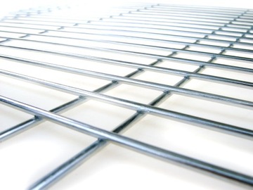 Ruszt do budowy Grilla 67x40cm -fi 4mm + Popielnik