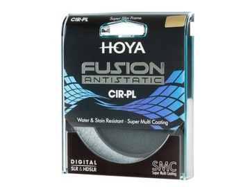 ПОЛЯРИЗАЦИОННЫЙ ФИЛЬТР Fusion Antistatic HOYA 49 мм