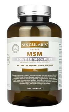 MSM 250g Siarka Organiczna w Proszku SINGULARIS