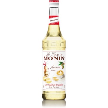 Ciasteczka Macaron syrop MONIN do kawy 700m