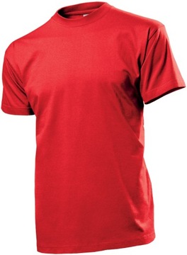T-shirt męski STEDMAN CLASSIC ST 2000 r.4XL czerwo