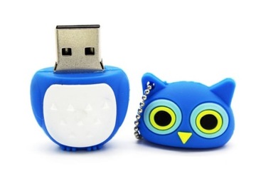 USB-НАКОПИТЕЛЬ 32 ГБ СОВА КОРИЧНЕВЫЙ РОЗОВЫЙ ЧЕРНЫЙ СИНИЙ