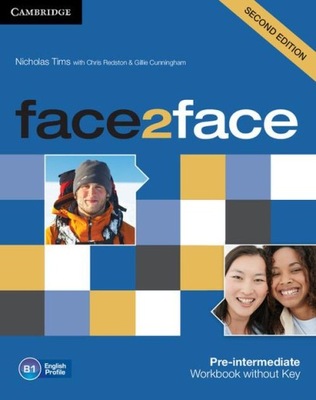 Face2face Pre-intermediate Workbook without Key