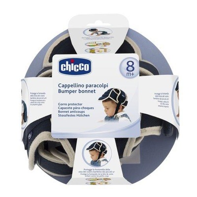Kask ochronny na głowę dla dzieci Chicco 8m+, chroni przed urazem