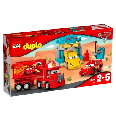 Lego 10846 Duplo Cars 3 Auta 3 Disney Kawiarnia FLO Unikat KOMPLET