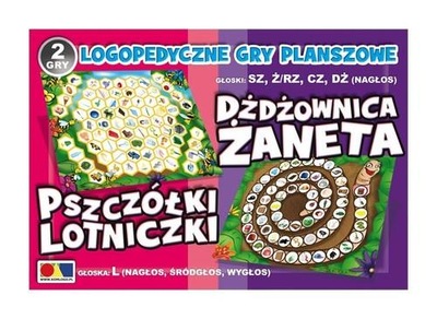 Dżdżownica Żaneta / Pszczółki Lotniczki (2 gry)