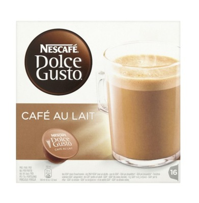 Nescafé Dolce Gusto Café au Lait Kawa w kapsułkach 160 g (16 x 10 g)