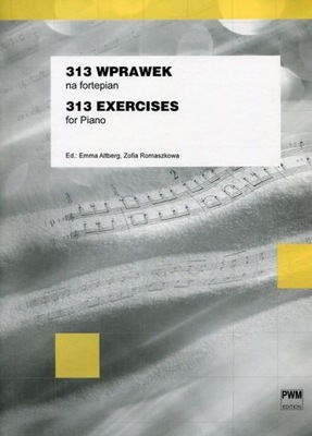 313 wprawek na fortepian Praca zbiorowa