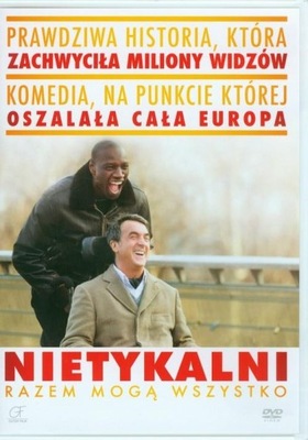 NIETYKALNI RAZEM MOGĄ WSZYTSKO Cluzet Sy DVD BOX FOLIA