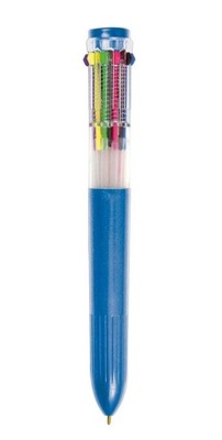 Guľôčkové pero TITANUM 10 farebné