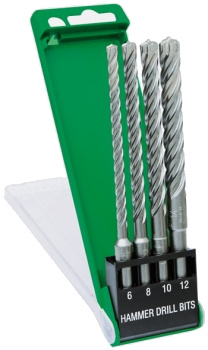 HITACHI 752750 bit NASTAVENÝ 4pcs. SDS PLUS 160mm