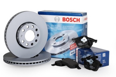 2× BOSCH DISQUE DE FREIN + BOSCH SABOTS DE FREIN AVANT CITROEN C5 I, C5 II 1.8 03.01-01.08 - milautoparts-fr.ukrlive.com