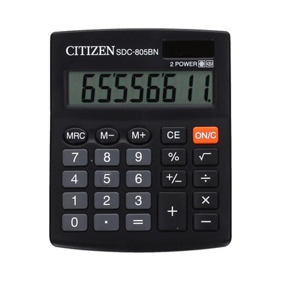 Kalkulator 8pozycyjny SDC805BN Citizen
