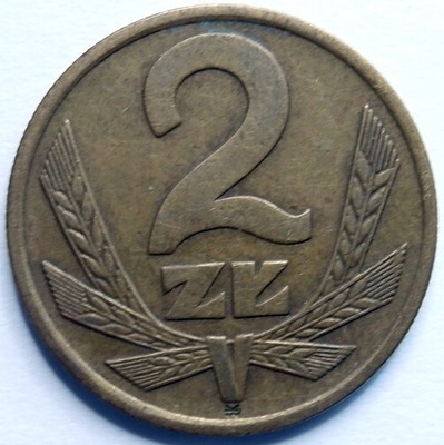 Moneta 2 zł złote 1987 r piękna