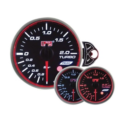 Wskaźnik doładowania Boost Auto Gauge Peak SM 52mm